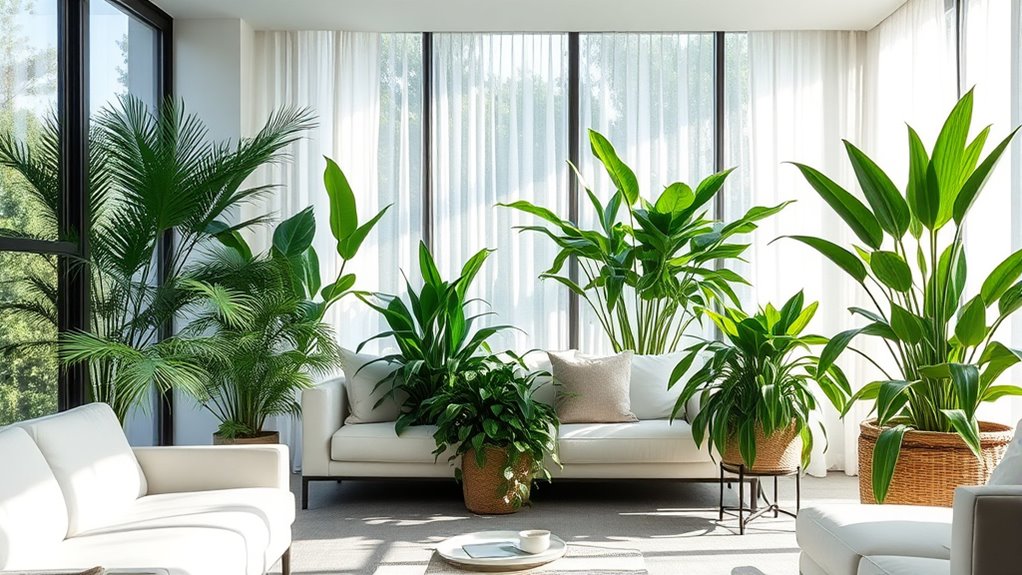 low maintenance air purifying plants