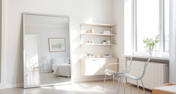 maximize space with decor