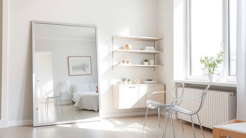 maximize space with decor