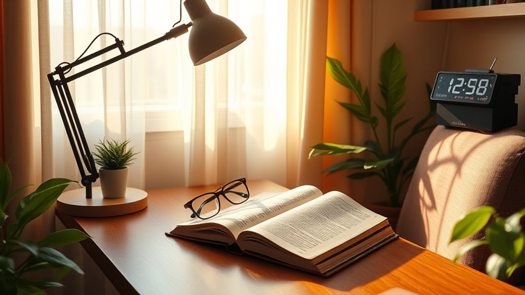 optimal eye friendly reading environment