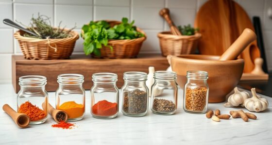 organized anti inflammatory cooking space
