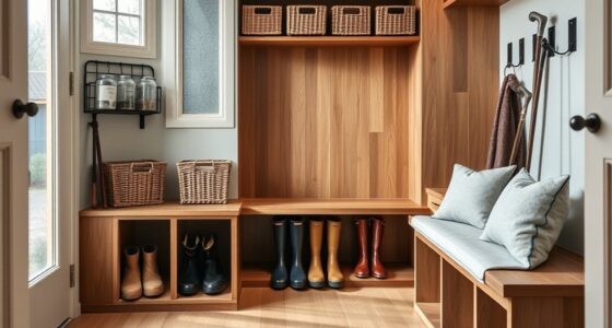 organized entryway storage solutions