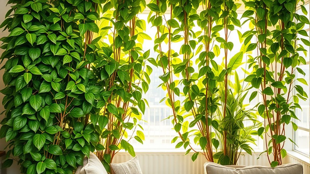 plants create versatile room dividers