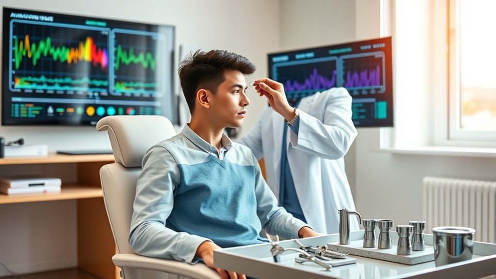 prepare for eye and ear exams