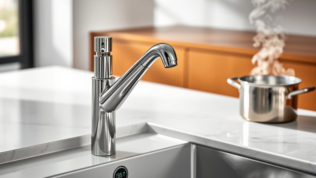 prevent burns with safety valves