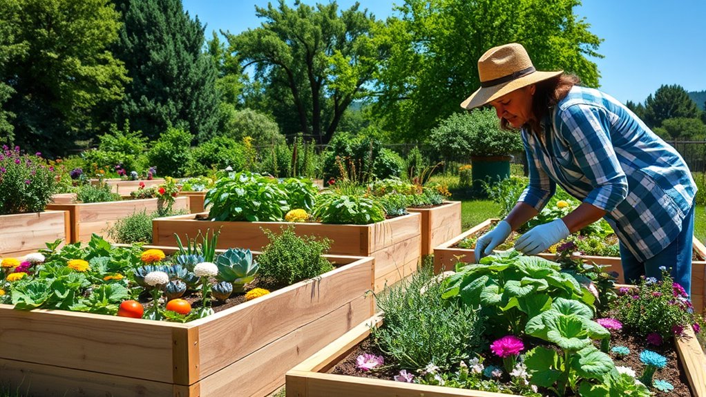 raised bed gardening ergonomics