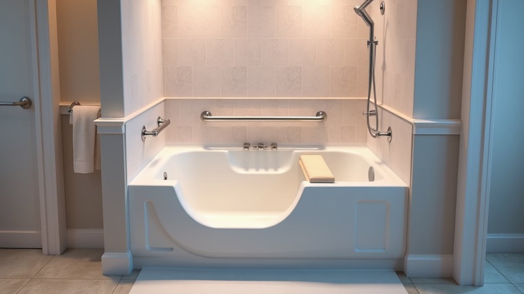 safe luxurious accessible bathing