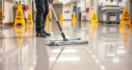 safe slip resistant floor cleaning