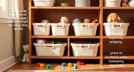 safe toy storage for grandma