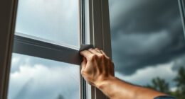seal windows before storm