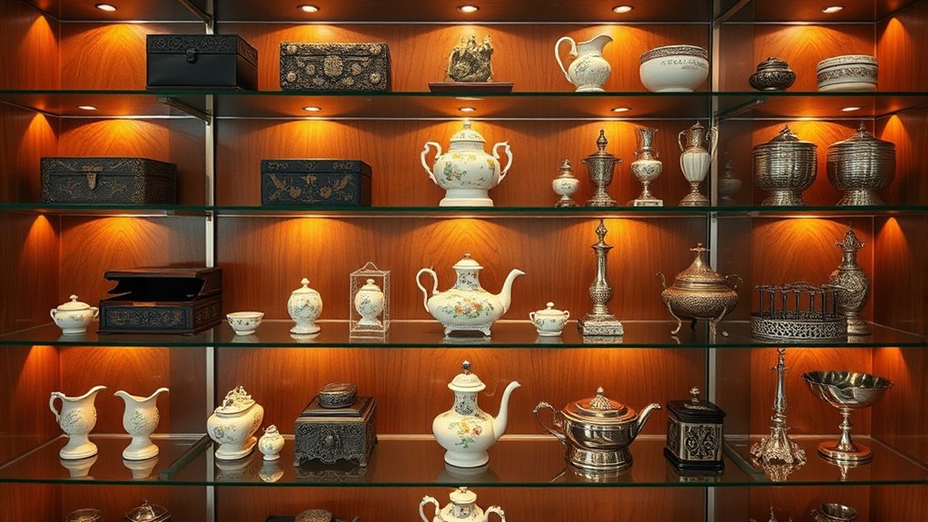 secure shelving for treasures