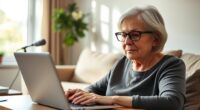 senior telehealth audio visual setup