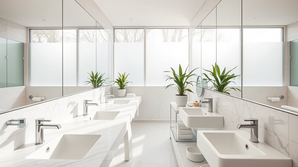 shared bathroom smooth mornings