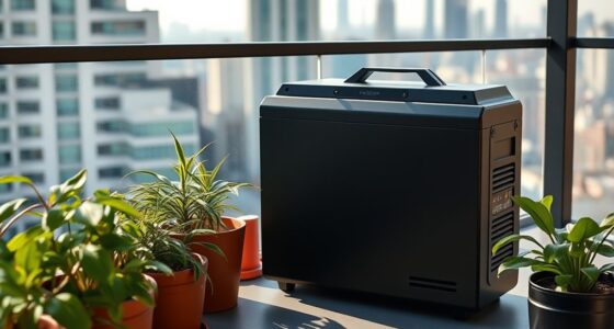 silent apartment backup power