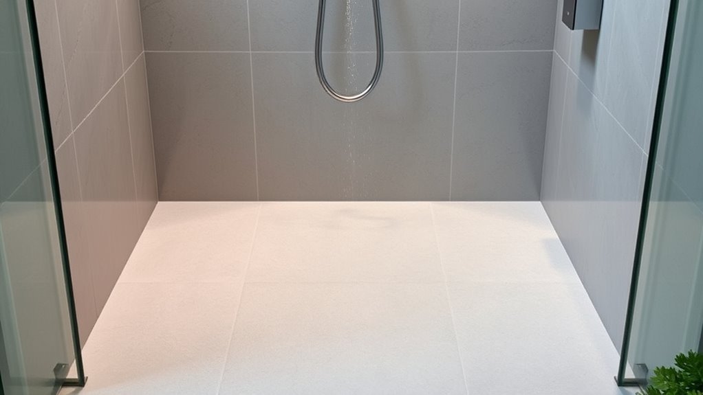slip free zero threshold showers