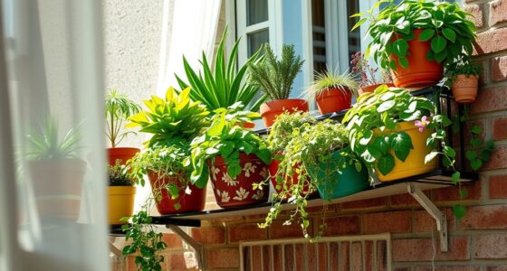 small balcony container gardening