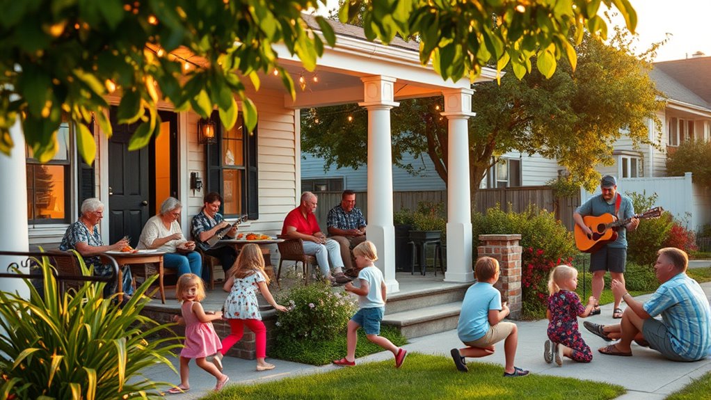 small neighborhood gatherings foster community