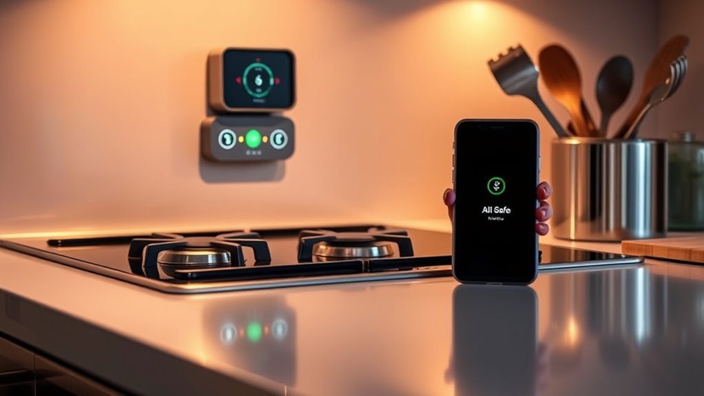 smart stove safety devices