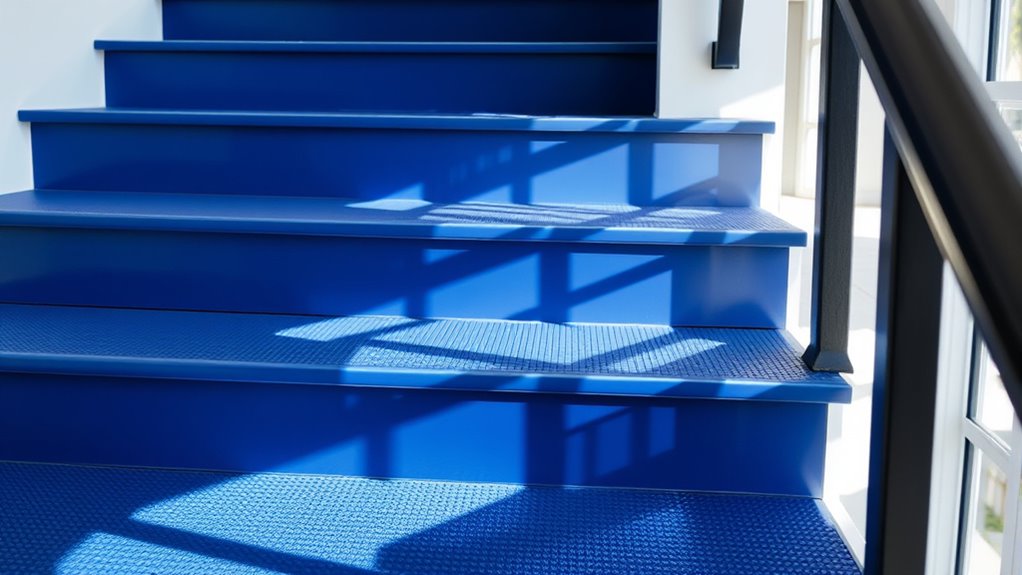 stair safety color techniques