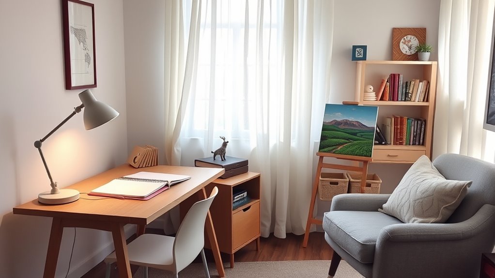 study area near play zones