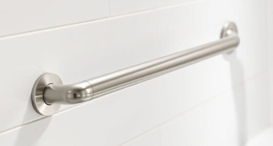 stylish and functional grab bars