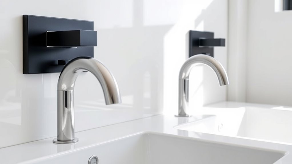 touchless fixtures enhance hygiene efficiency