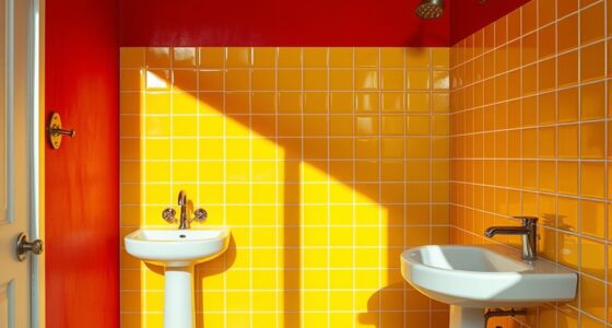 unsafe bathroom color choices