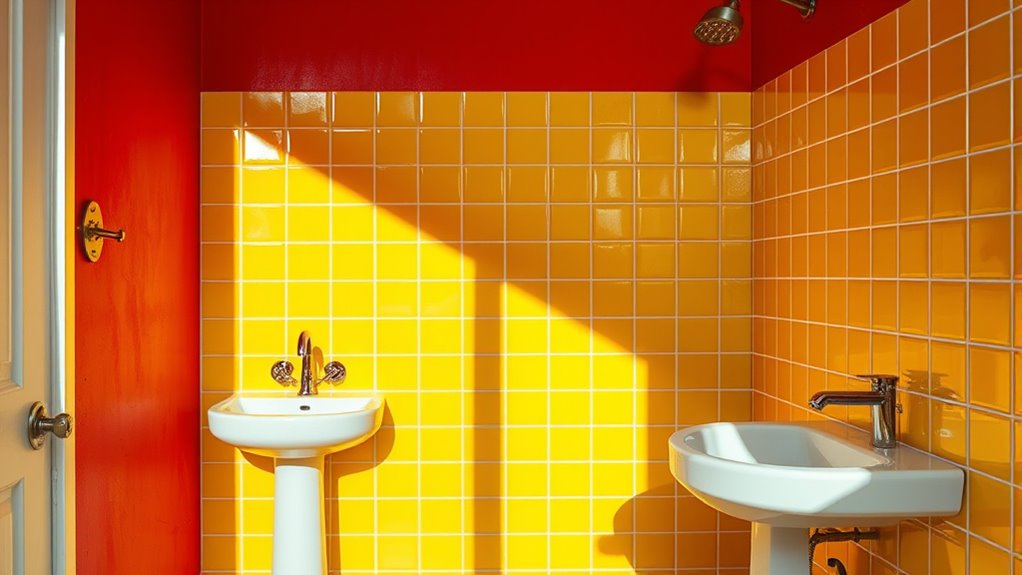 unsafe bathroom color choices