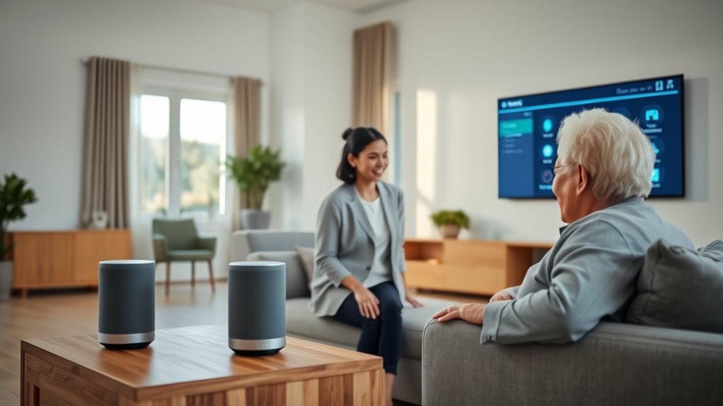 voice controlled accessible smart home