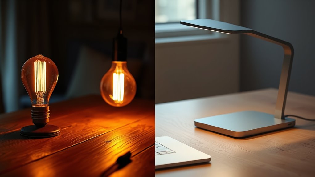 warm vs cool lighting