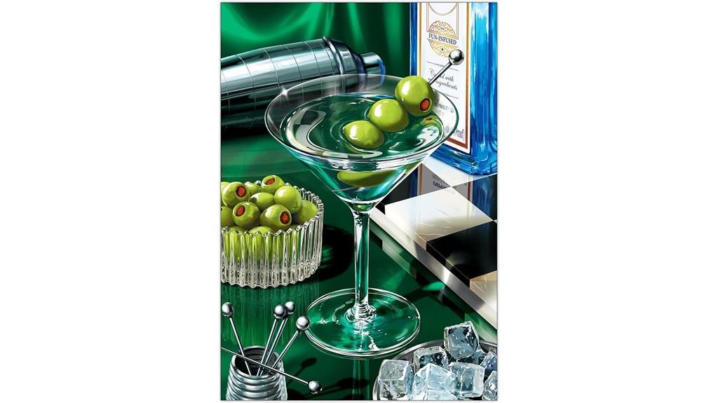 1000 piece cocktail puzzle