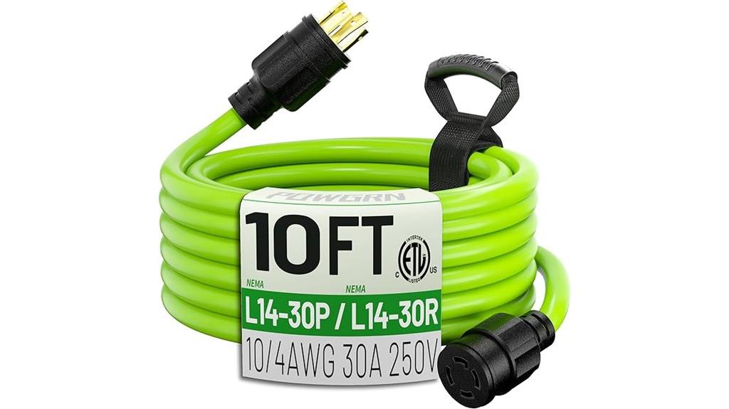 10 foot 30 amp extension cord