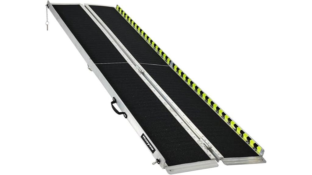 10 foot aluminum folding ramp