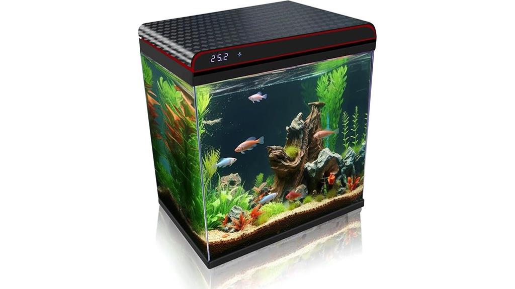 10 gallon glass aquarium kit