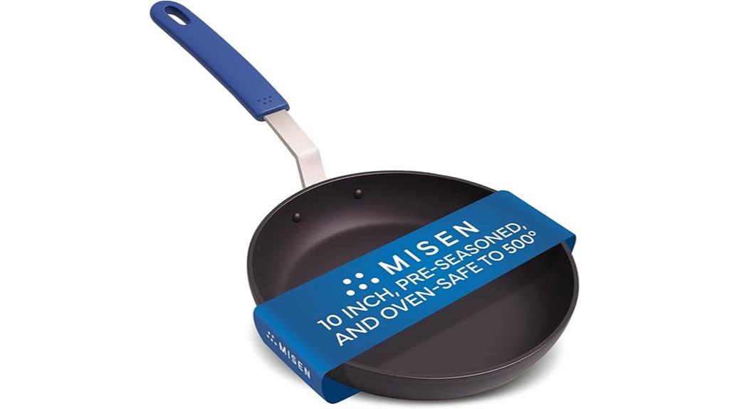 10 inch seasoned carbon skillet