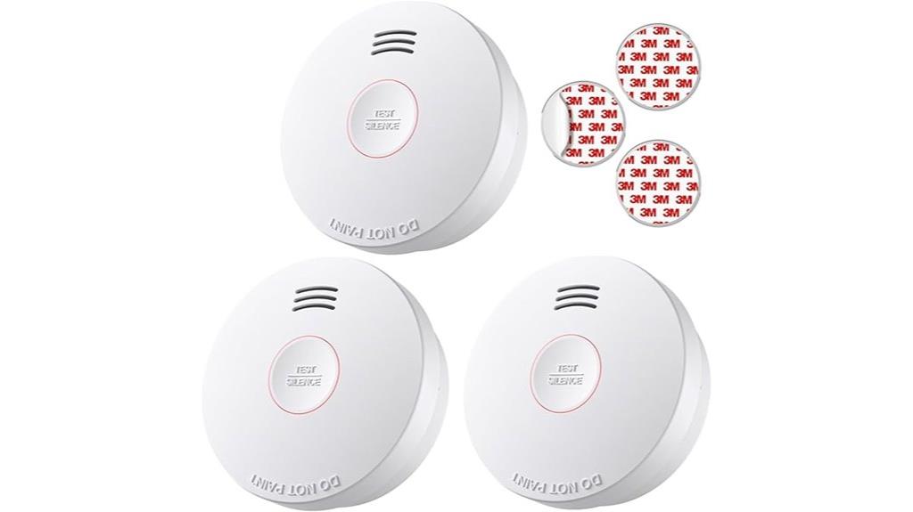 10 year battery smoke alarm