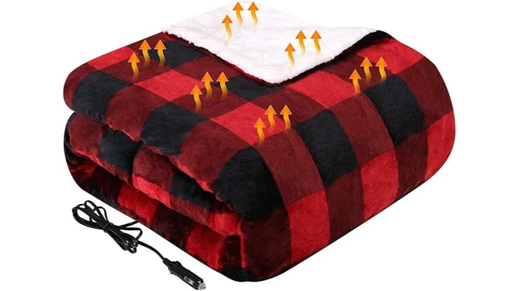 12 volt car blanket