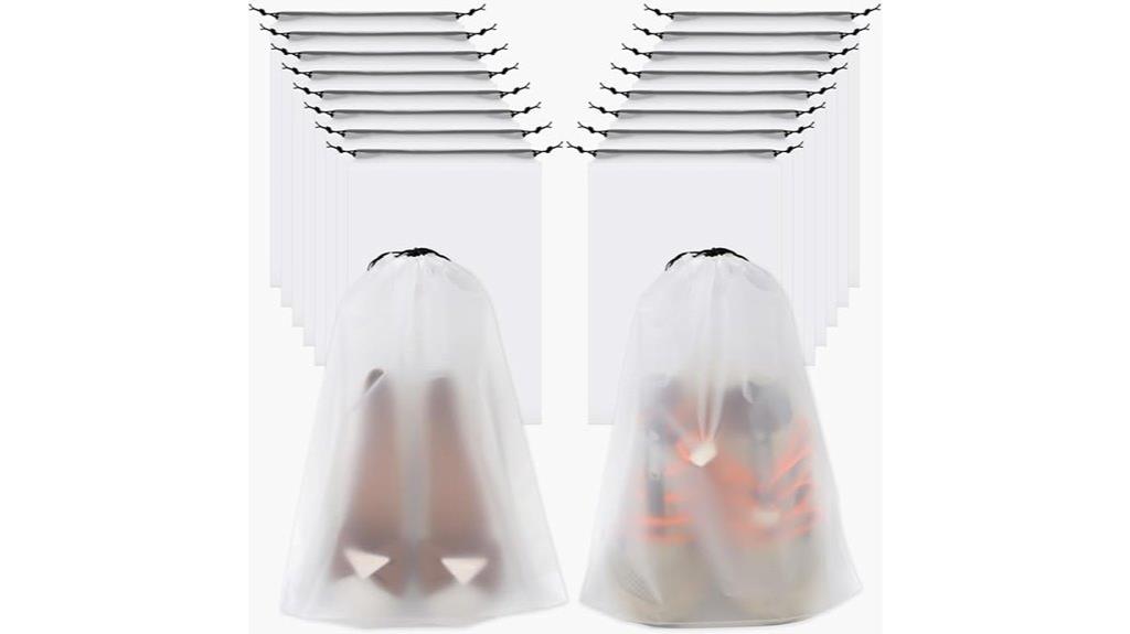 18 pack shoe storage bags