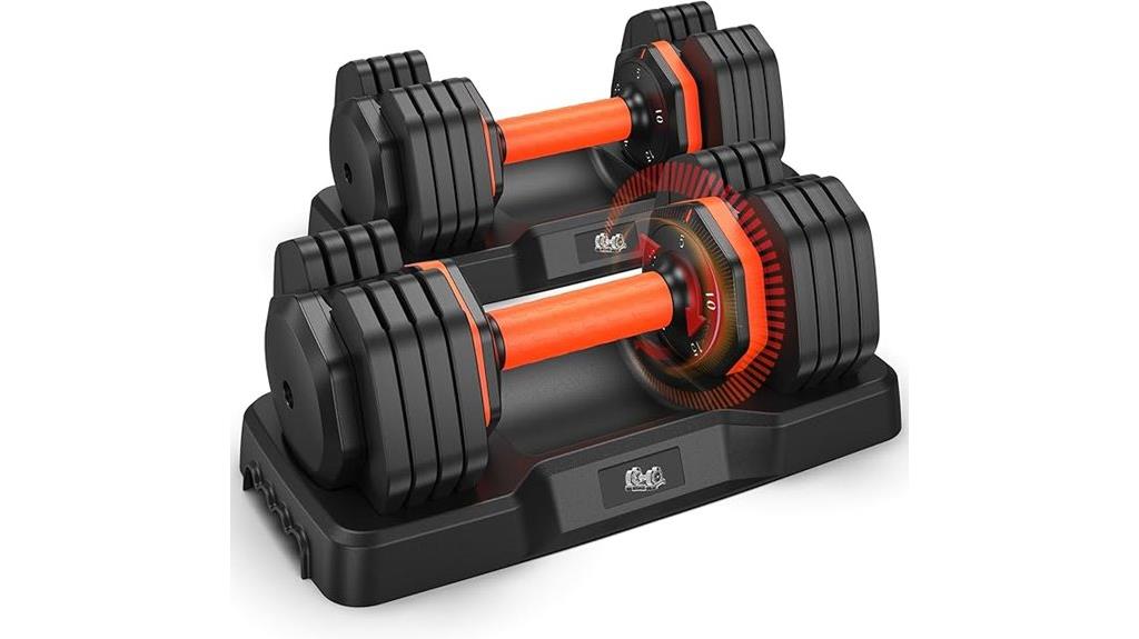 2025 dumbbell set storage