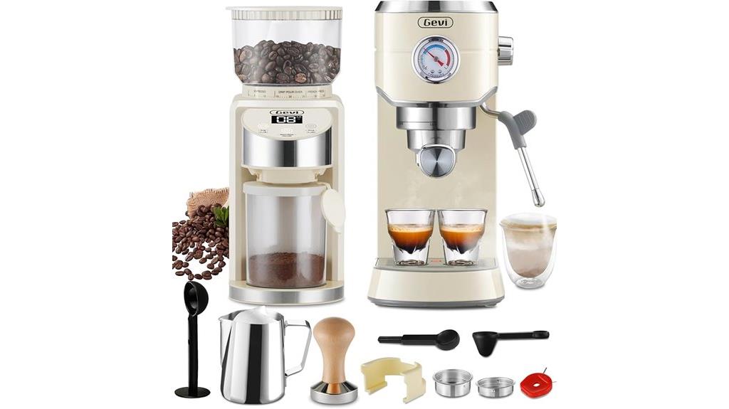 20 bar espresso burr grinder