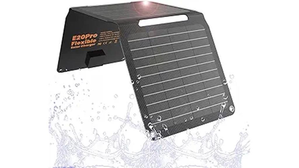 20w portable solar charger