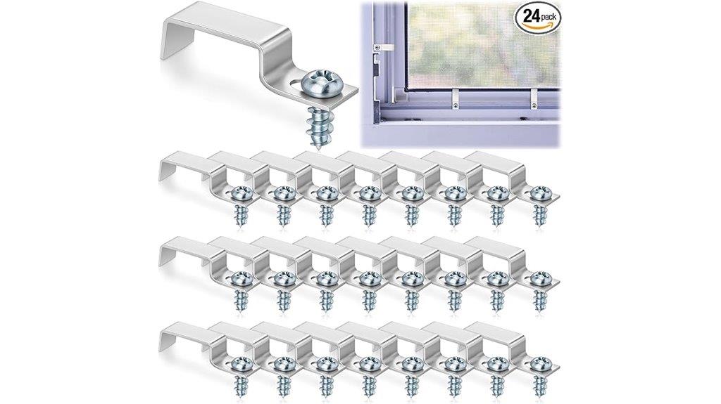 24 piece screen clip set