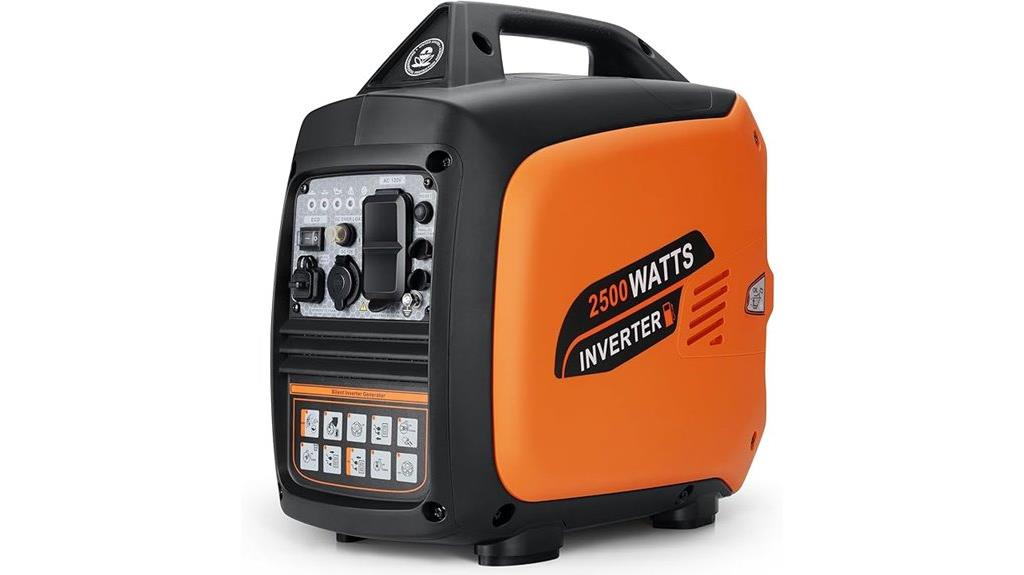 2500w portable gas generator