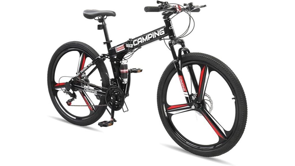 26 inch foldable mountain bike