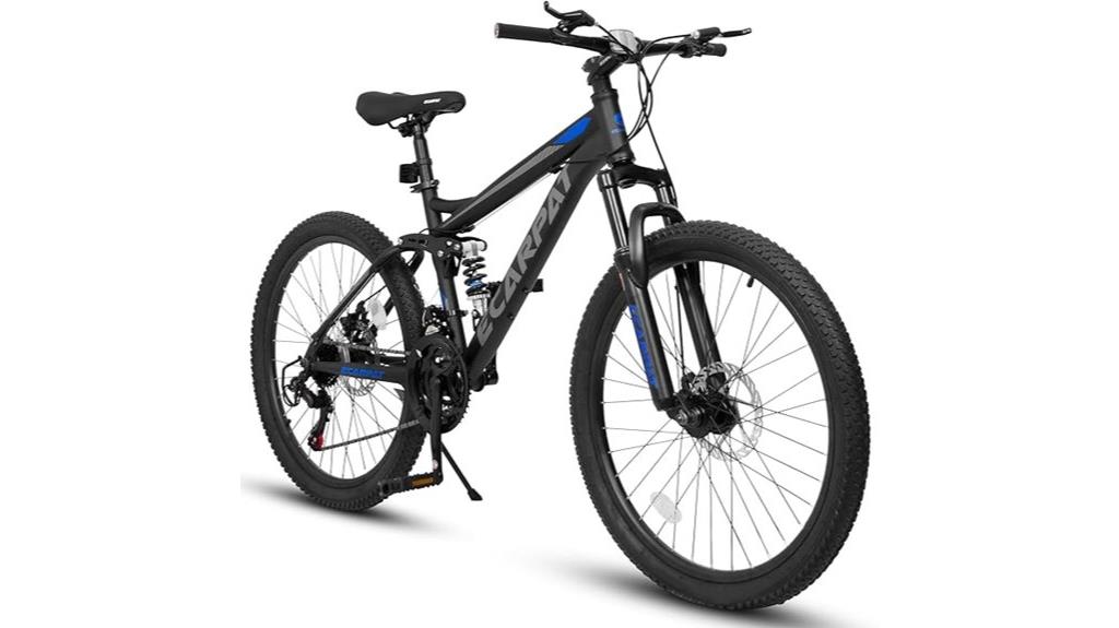 26 inch full suspension mountain bike