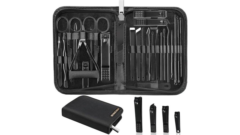 26 tool stainless manicure kit