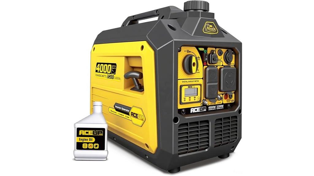 4000w gas portable generator
