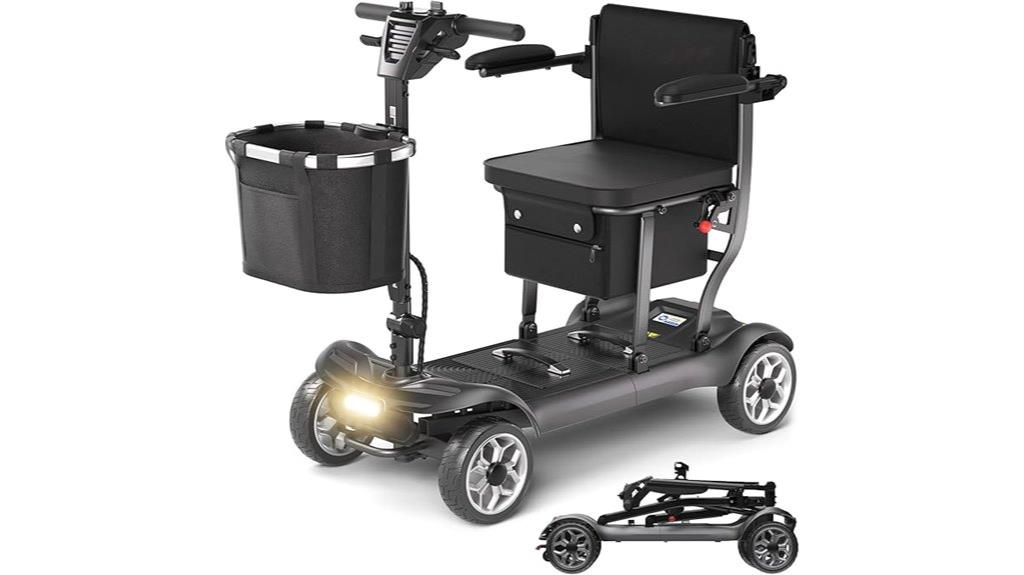 43lb lightweight mobility scooter