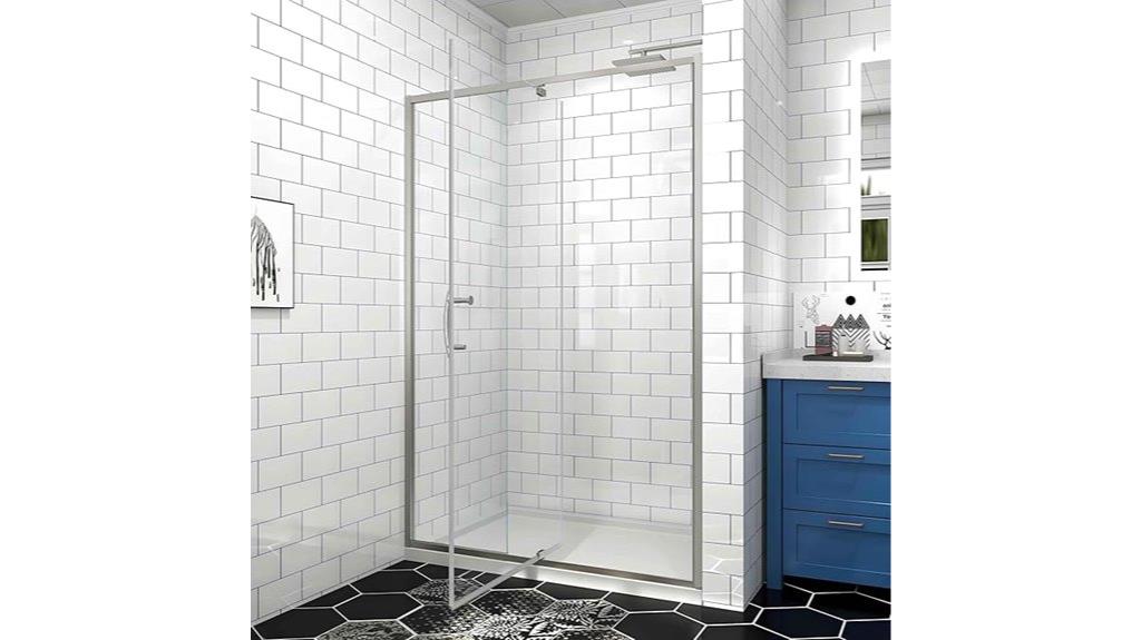 44 48 pivot glass door