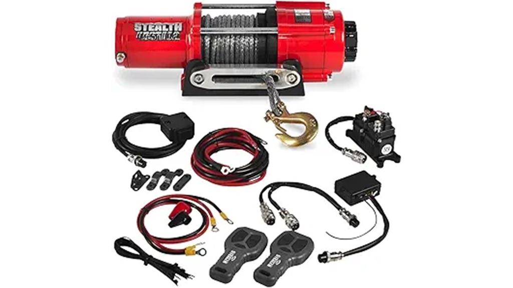 4500 lb electric winch